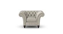 Load image into Gallery viewer, Milano Chesterfield Club Argent Zagros handmade
