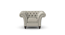 Load image into Gallery viewer, Milano Chesterfield Club Argent Zagros handmade