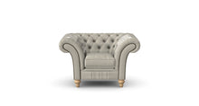 Load image into Gallery viewer, Milano Chesterfield Club Argent Zagros handmade