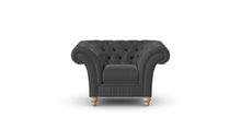 Load image into Gallery viewer, Milano Chesterfield Club Zagros Midnight handmade