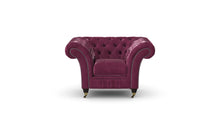 Load image into Gallery viewer, Milano Chesterfield Club Lavender Zagros handmade