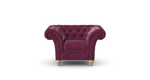 Load image into Gallery viewer, Milano Chesterfield Club Lavender Zagros handmade