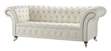 Load image into Gallery viewer, Venetia Chesterfield Sofa Cream House leather
