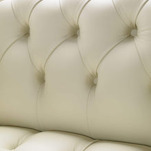Load image into Gallery viewer, Venetia Chesterfield Sofa Cream House leather