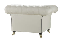 Load image into Gallery viewer, Venetia Chesterfield club Cream House leather