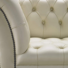 Load image into Gallery viewer, Venetia Chesterfield club Cream House leather