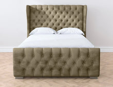 Load image into Gallery viewer, Romana Bed Biscuit Boutique Velvet