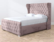 Load image into Gallery viewer, Romana Bed Pink Boutique Velvet