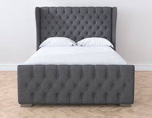 Load image into Gallery viewer, Romana Bed Slate House Linen