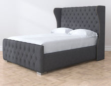 Load image into Gallery viewer, Romana Bed Slate House Linen