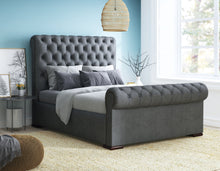 Load image into Gallery viewer, Armour Amalfi Velvet Duchess Bed
