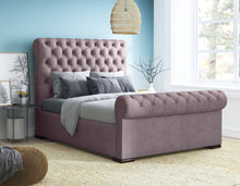 Load image into Gallery viewer, Blush Amalfi Velvet Duchess Bed