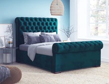 Load image into Gallery viewer, Mallard Boutique Velvet Duchess Bed