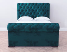 Load image into Gallery viewer, Mallard Boutique Velvet Duchess Bed