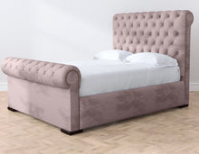 Load image into Gallery viewer, Pink Boutique Velvet Duchess Bed