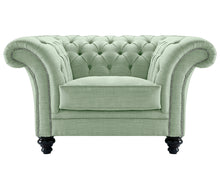 Load image into Gallery viewer, Milano Chesterfield Club Aqua Dakota handmade