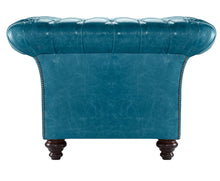 Load image into Gallery viewer, Milano Chesterfield Club Laguna Lustro Leather handmade