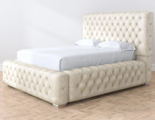 Load image into Gallery viewer, Almond Amalfi Velvet Nuvol Bed