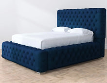 Load image into Gallery viewer, Blue Amalfi Velvet Nuvol Bed