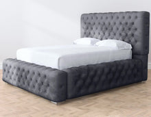 Load image into Gallery viewer, Grey Boutique Velvet Nuvol Bed