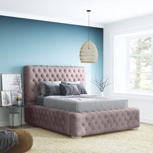 Load image into Gallery viewer, Pink Boutique Velvet Nuvol Bed