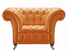 Load image into Gallery viewer, Venetia Chesterfield club Orange House Leather