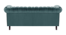 Load image into Gallery viewer, Savoy Chesterfield Sofa Blue Allure Velvet