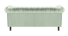 Load image into Gallery viewer, Savoy Chesterfield Sofa Sky Allure Velvet