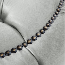 Load image into Gallery viewer, Nuvol Footstool Steel Boutique Velvet