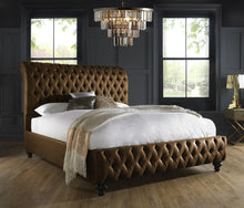 Load image into Gallery viewer, Tan Vegan Leather Milano Bed