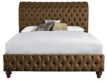 Load image into Gallery viewer, Tan Vegan Leather Milano Bed
